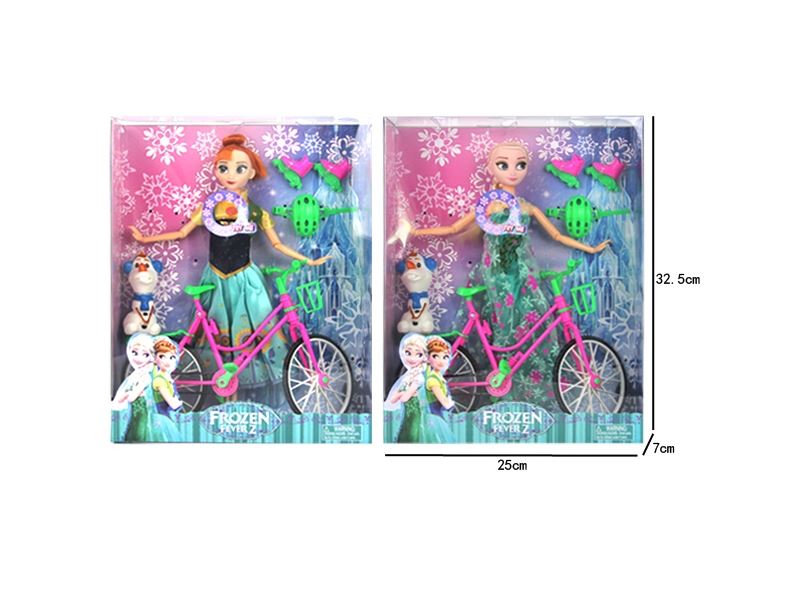DOLL W/BIKE & ACCESSORIES 2 ASST. - HP1096784