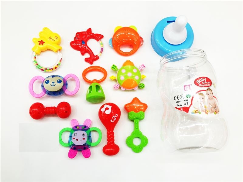 Baby rattles toys 10pcs - HP1096806