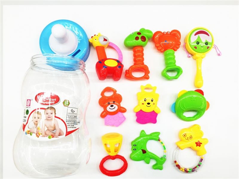 Baby rattles toys 10pcs - HP1096807