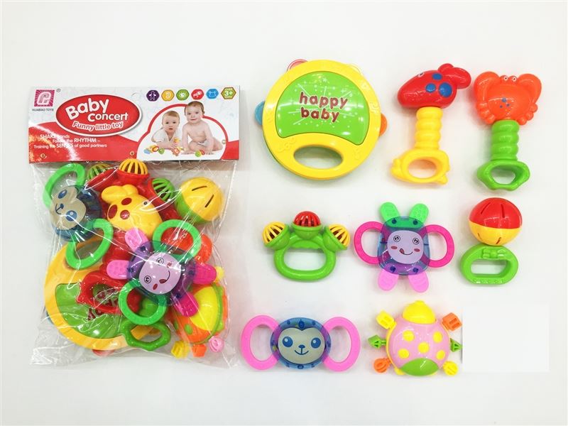 Baby rattles toys 8pcs - HP1096810