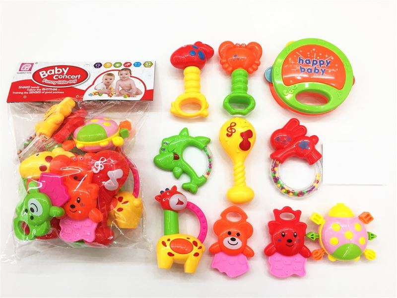 Baby rattles toys 10pcs - HP1096811