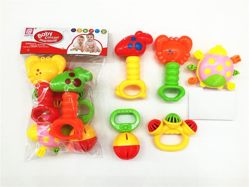 Baby rattles toys 5pcs - HP1096835