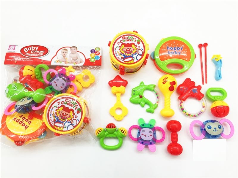 Baby rattles toys 14pcs - HP1096848