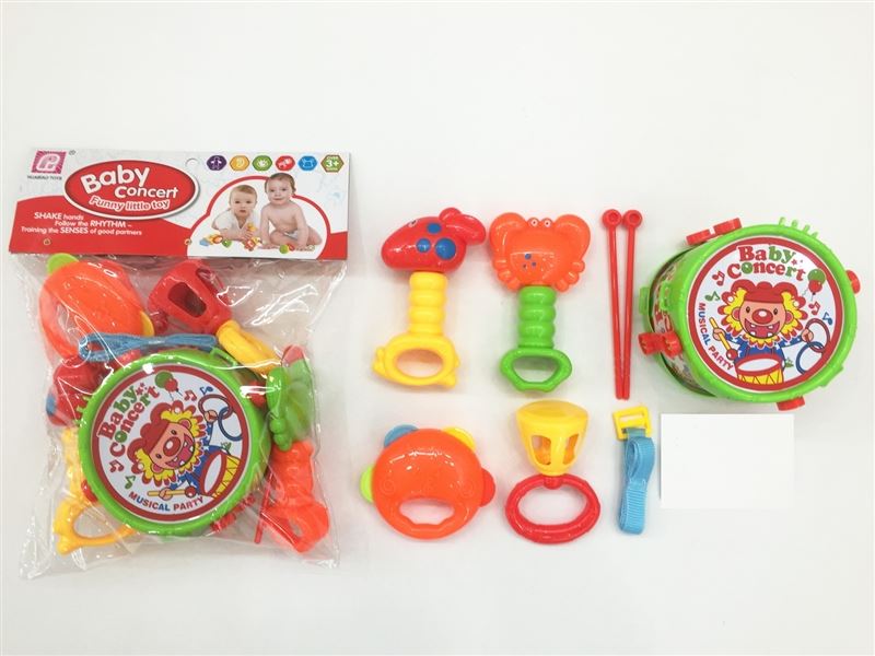 BABY RATTLE 8PCS - HP1096850