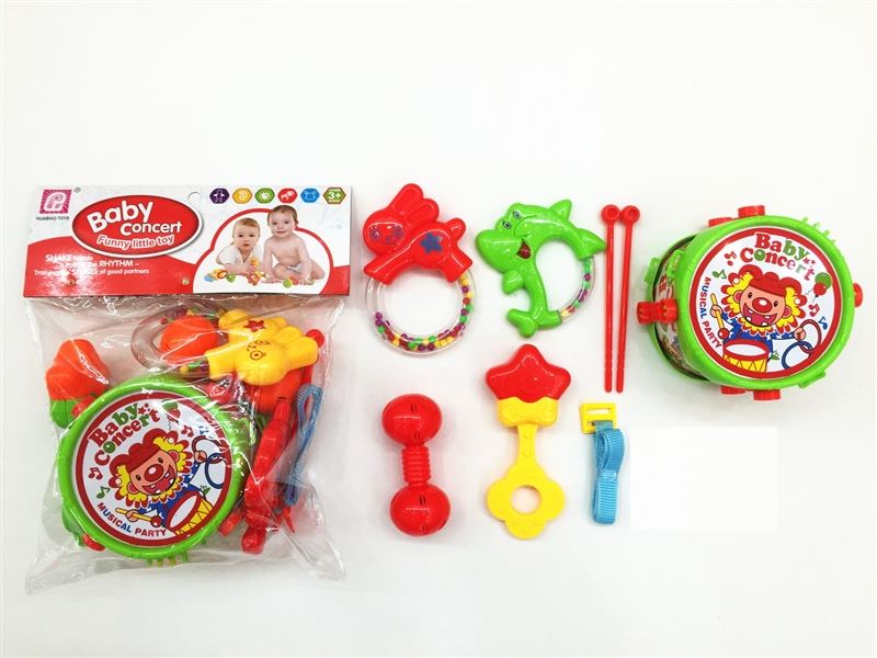 Baby rattles toys 8pcs - HP1096855
