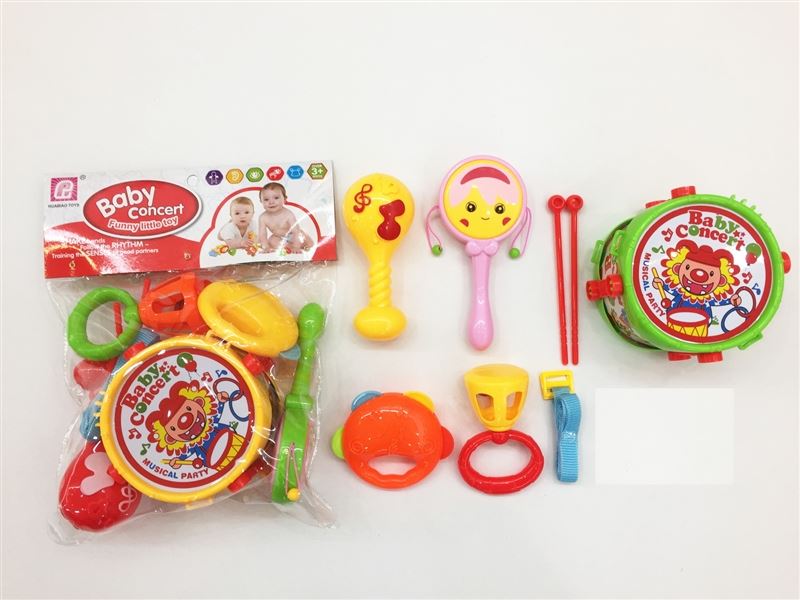 Baby rattles toys 8pcs - HP1096857