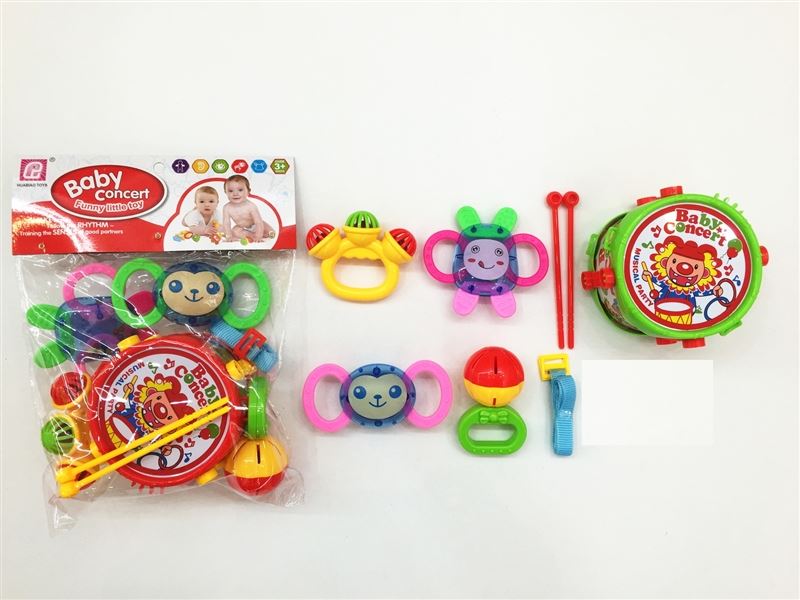 Baby rattles toys 8pcs - HP1096860
