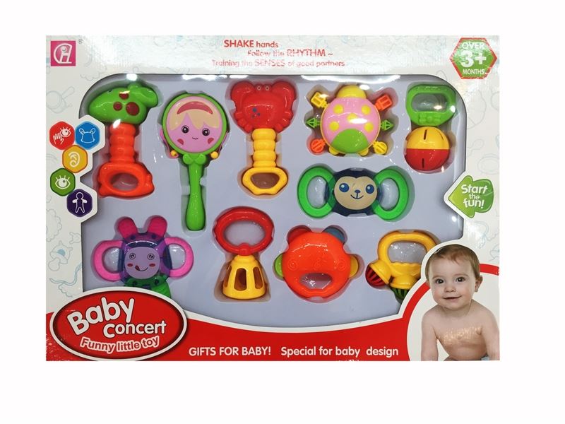 Baby rattles toys 10pcs - HP1096899