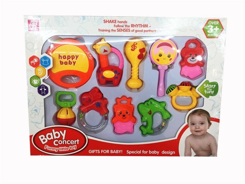 Baby rattles toys 10pcs - HP1096900