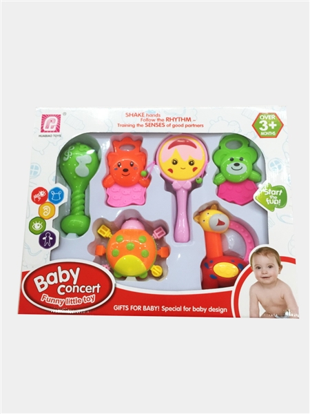 Baby rattles toys 6pcs - HP1096909