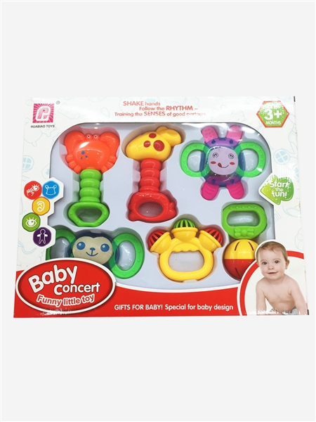 Baby rattles toys 6pcs - HP1096921