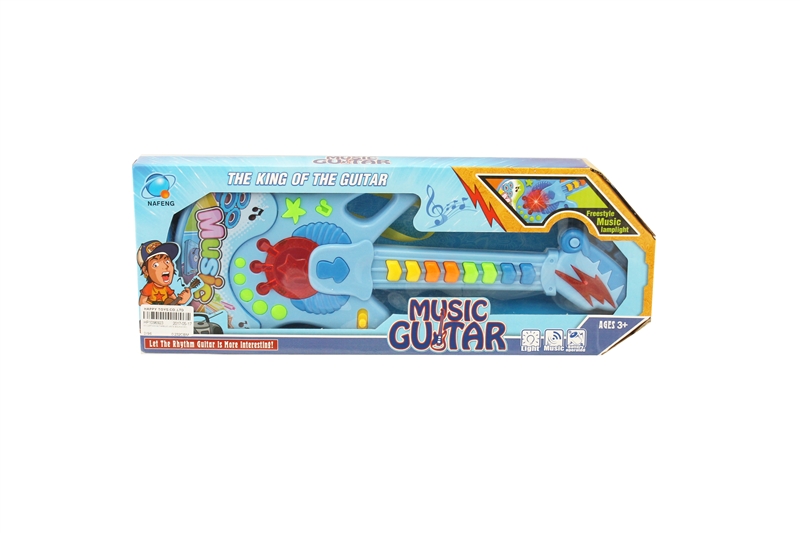 B/O CARTOON GUITAR(BLUE,WHITE 2COLROS MIX) - HP1096923