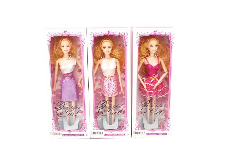 11 INCH SOLID&JOINT BODY DOLL,3ASST - HP1096943