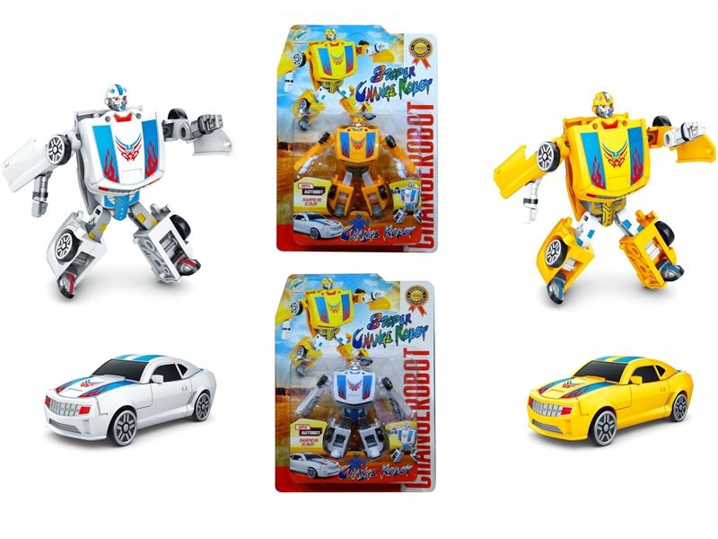 TRANSFORMED CAR,WHITE,YELLOW 2COLORS MIX - HP1097045