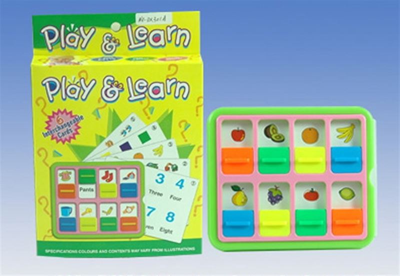 LEARNING BOARD + 3 PAGES LEARNING CARDS - HP1097182