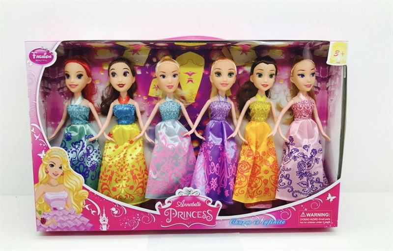 9” SOLID BODY DOLL 6 ASST. - HP1097198