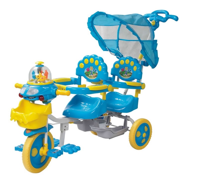 CHILD TRICYCLE  (BLUE/PINK) - HP1097836