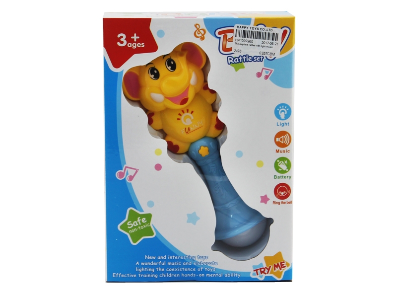BABY RATTLE W/LIGHT & MUSIC - HP1097960