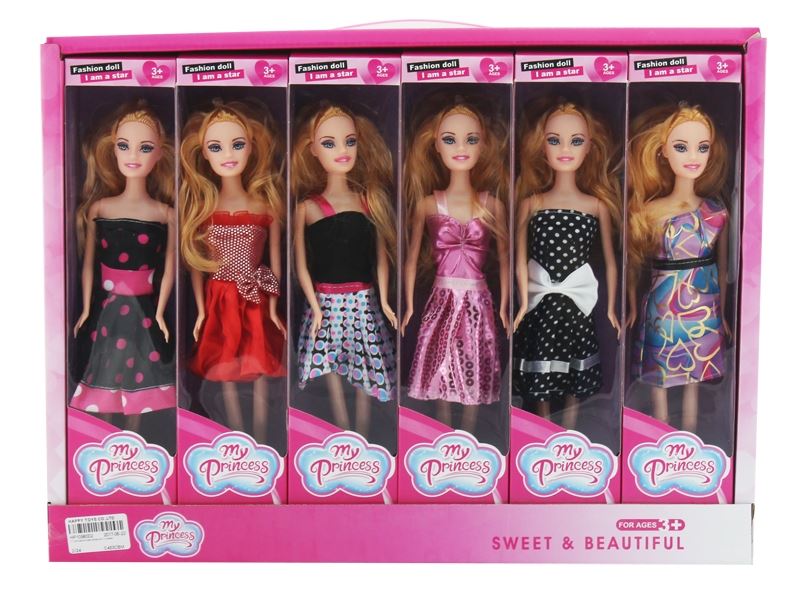 11 Inch fashion bobbi display box (12 boxed) - HP1098002
