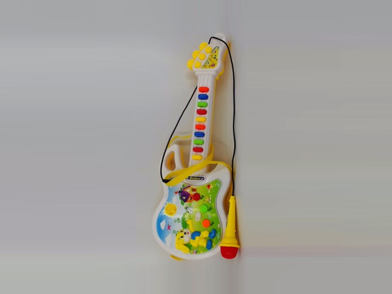 GUITAR W/LIGHT AND MUSIC ,MICROPHONE - HP1098498