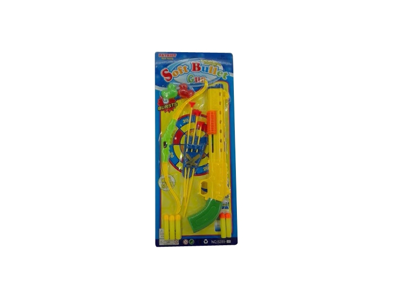 SOFT SHOOTING GUN AND BOW & ARROWS - HP1098503