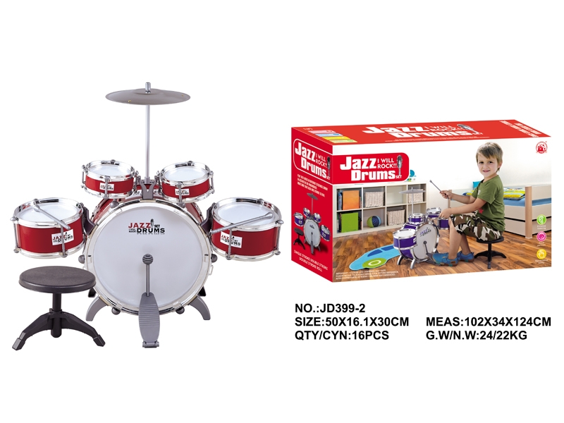 JAZZ DRUM (2 COLORS: RED & BLUE) - HP1098594