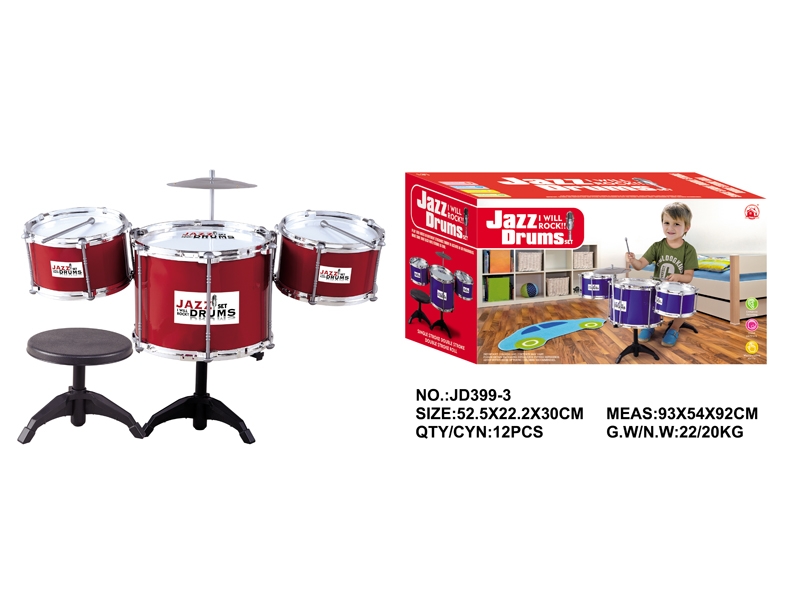 JAZZ DRUM (2 COLORS: RED & BLUE) - HP1098595