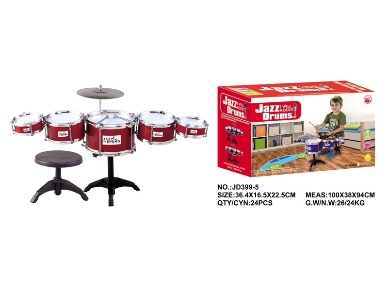 JAZZ DRUM (2 COLORS: RED & BLUE) - HP1098597