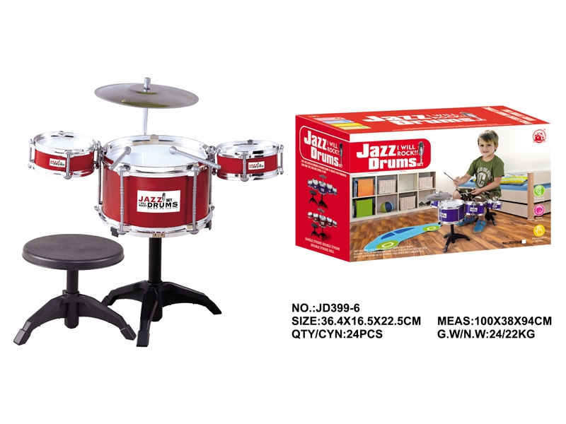 JAZZ DRUM (2 COLORS: RED & BLUE) - HP1098598