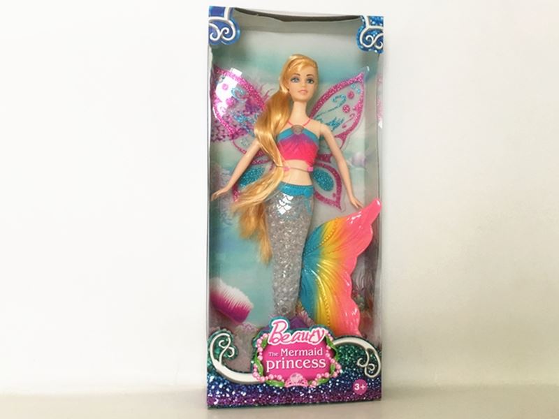14 Inch barbie mermaid with light music - HP1098619