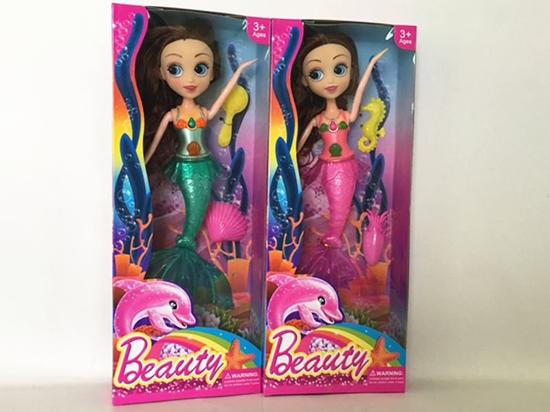9 Inch sophia mermaid barbie (with light and white mixed, with 3 color lights) - HP1098623