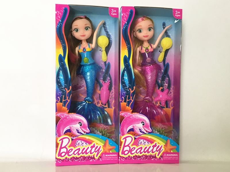 9 Inch mermaid barbie eyes (two colors mixed, add lights model ad-278b costs 0.2 yuan) - HP1098624