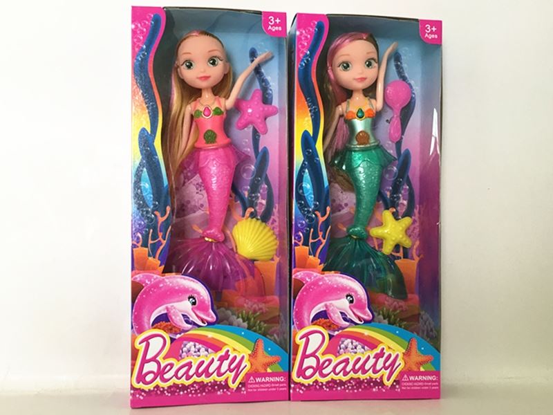 9 Inch barbie mermaid eyes (with light and white mixed, with 3 color lights) - HP1098625