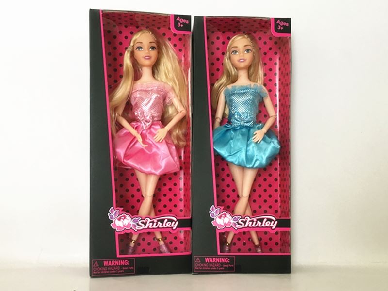 11.5 Inch barbie joint body small ceremony skirt suit (multicolor mixing) - HP1098626