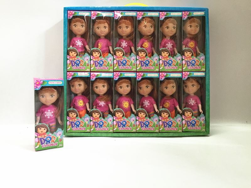 6.5 Inch solid body dora adventures 2 mixed into 12 barbie (2 mix, a display box 12, a 18 display box 216) - HP1098629