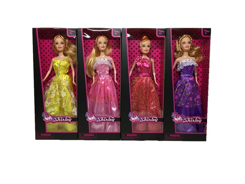 The big 11.5 inch barbie dress (a variety of clothes and hairstyles mix) - HP1098663