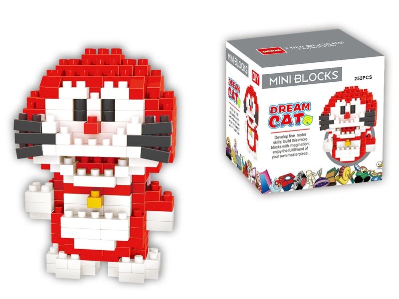 Mini bricks - doraemon /252pcs - HP1099006