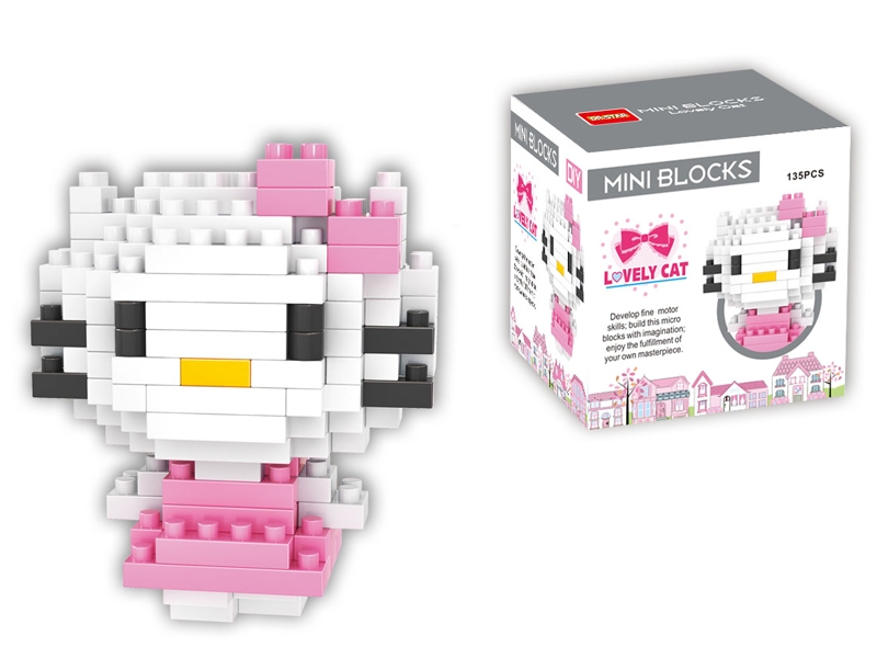 Mini block -hello kitty/135pcs - HP1099008