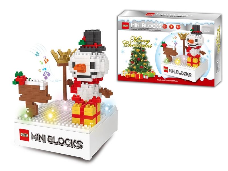 Christmas snowman / christmas music box 290pcs - HP1099054