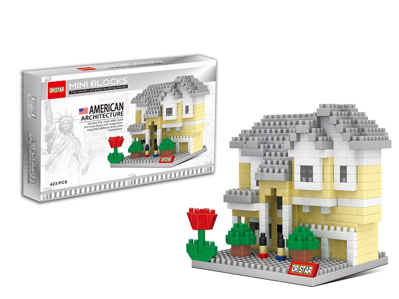 Mini blocks - american style villas / world architecture 432pcs - HP1099057