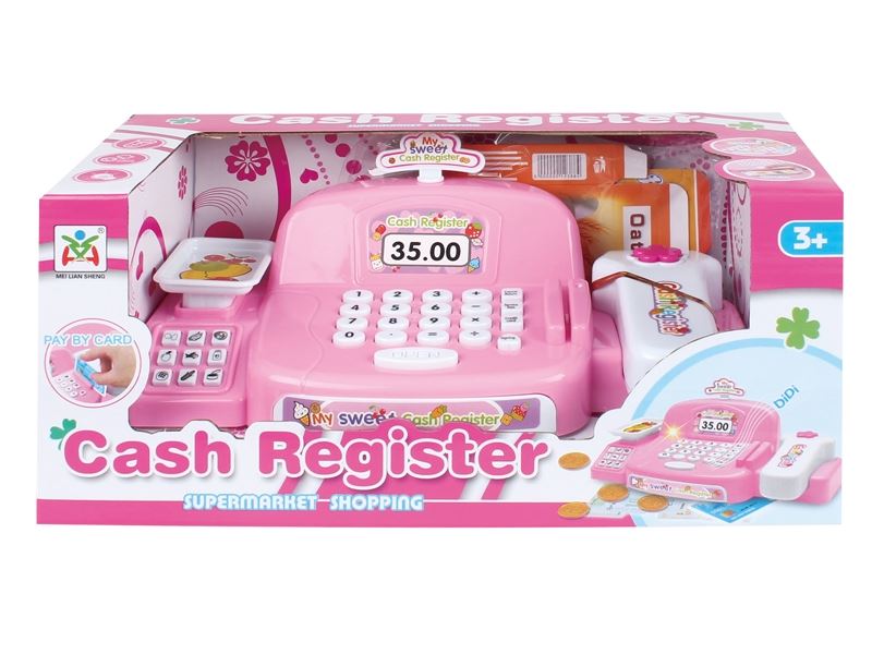 欢乐收银机（灯光、声音，4*AA不包电） - HP1099685