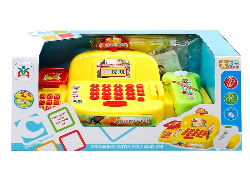 BATTERY CASH REGISTER WITH LIGHT & SOUND - HP1099689