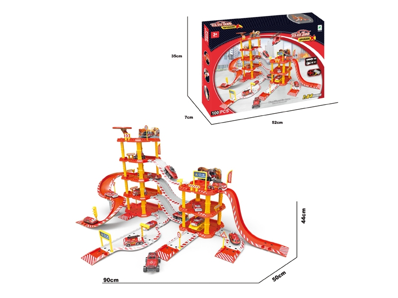 DIE CAST PARKING LOT SET - HP1099712