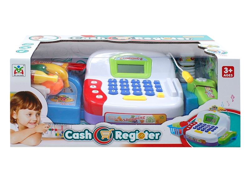 CASH REGISTER W/LIGHT &  SOUND & CALCULATOR - HP1099789