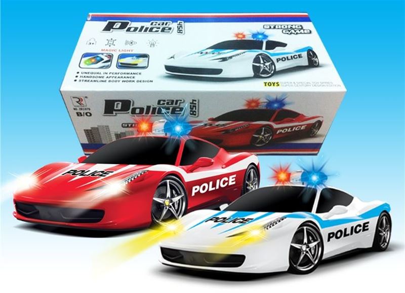 法拉利电动警车（2色混装） - HP1100066