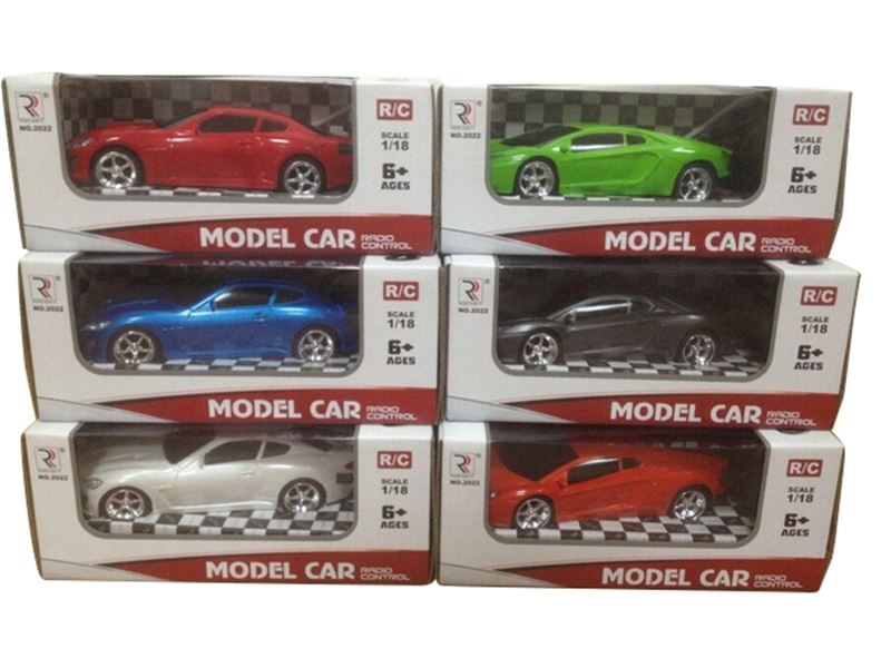 1:18玛莎拉蒂/兰博基尼遥控车(2款6色混装)包电，充电器/电池组 - HP1100123