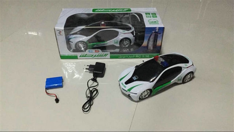 1:16遥控I8仿真警车(配充电器及电池组) - HP1100139