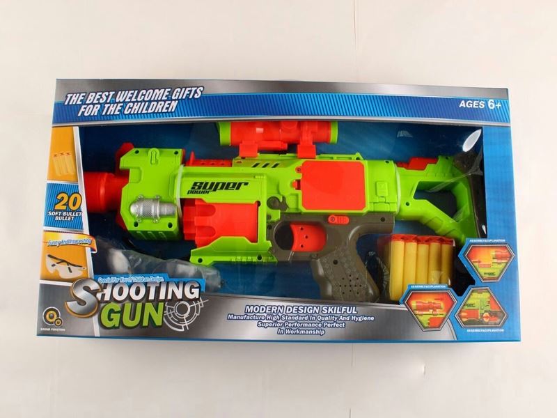B/O SOFT SHOOTING GUN W/IC - HP1100186