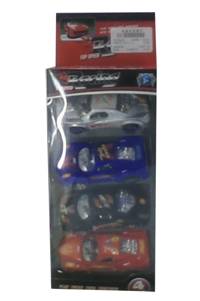 4PCS PULL BACK CAR 4PCS - HP1100369