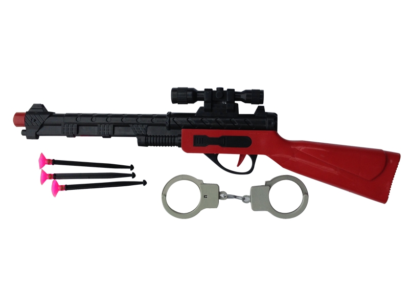 Soft bullet gun handcuffs - HP1100493